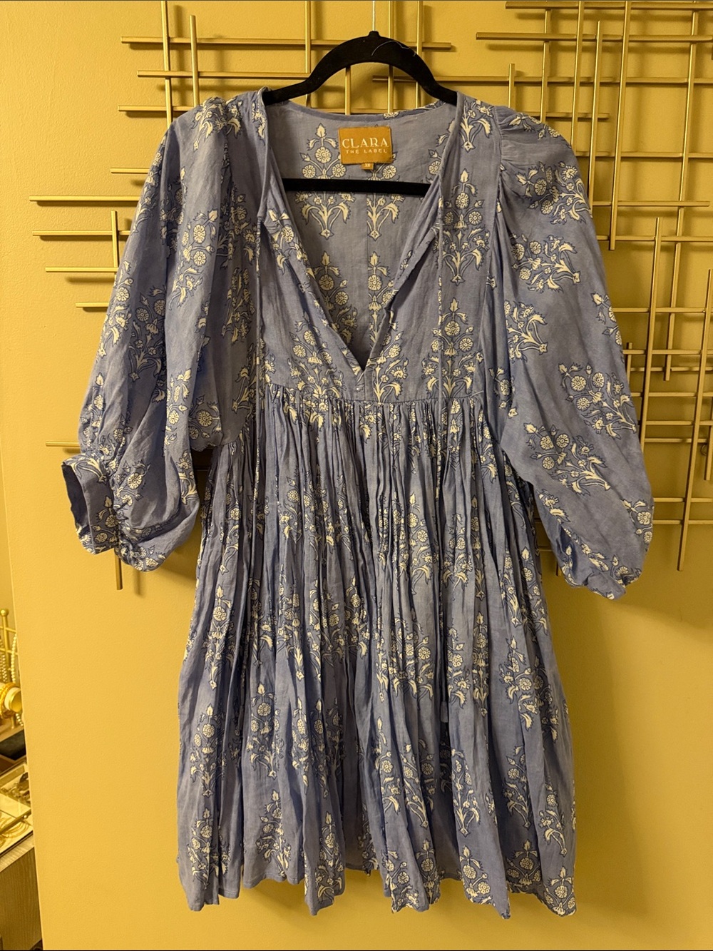 Clara The Label block print boho dress